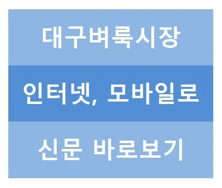 대구벼룩시장 신문보기